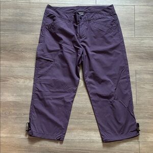 Purple Eddie Bauer Crops/Capris